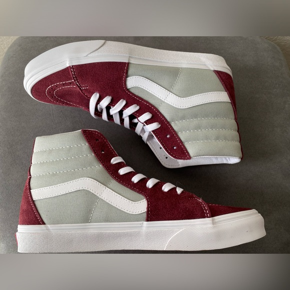 NWOT Vans Classic Hi-Top Port Royale Mineral Gray Shoes Mens 9.5/Womens 11 - Picture 5 of 8